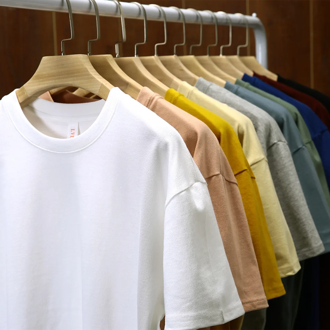Pure cotton men's clothing short sleeve white T-shirt male summer loose round collar
Pure cotton men's clothing short sleeve white T-shirt male summer loose round collar