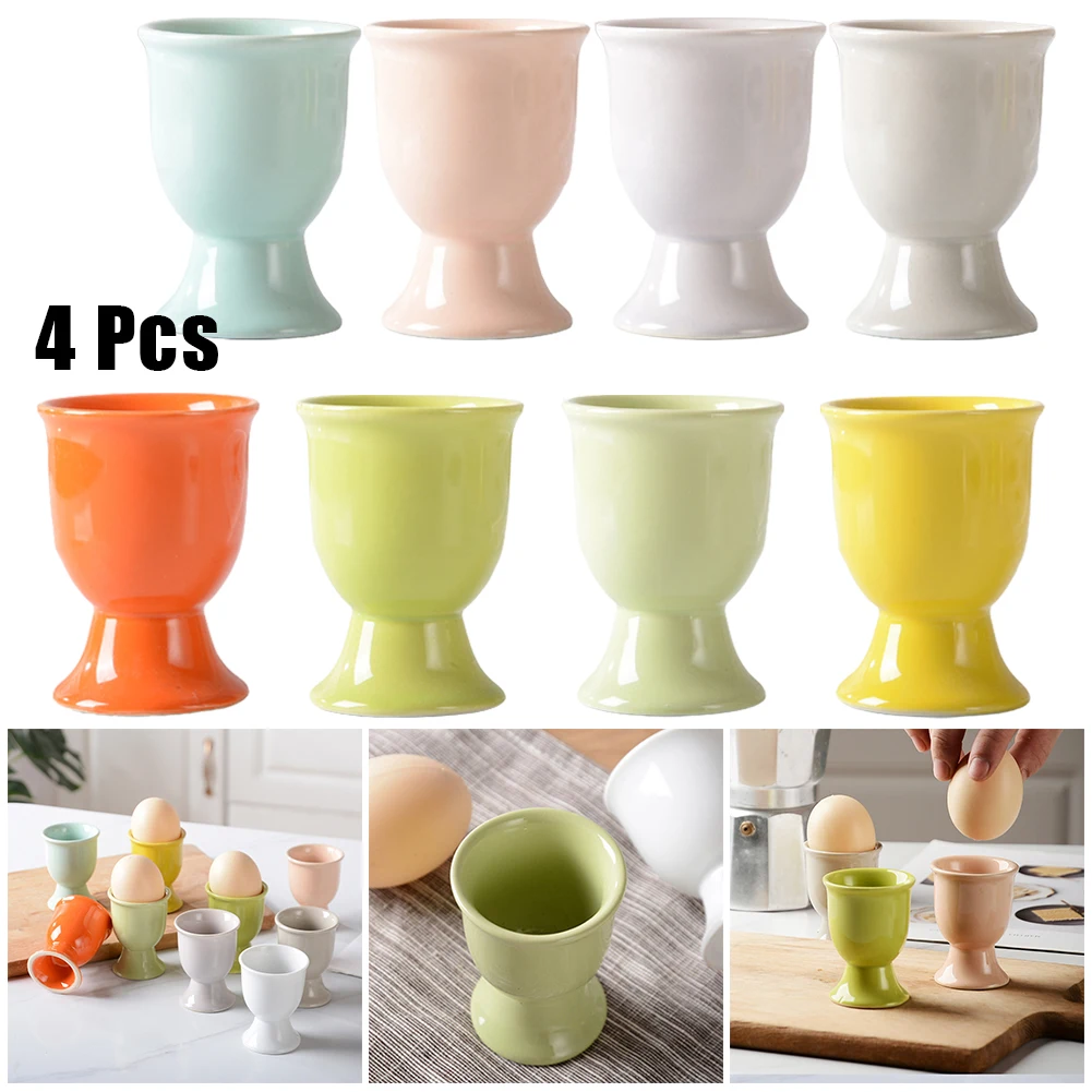 4pcs Egg Holder Egg Cups Holders Ceramic Egg Cups Breakfast Holder Boiled Egg Cups Cooking Tool Kitchen Accessories
4pcs Egg Holder Egg Cups Holders Ceramic Egg Cups Breakfast Holder Boiled Egg Cups Cooking Tool Kitchen Accessories