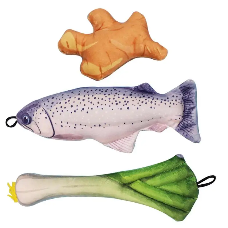 Fish Cat Toy Plush Bite Resistant Catnip Toys For Playing Kitten Hunting Exercise Cat Toys soft and comfortable Chew Toys
Fish Cat Toy Plush Bite Resistant Catnip Toys For Playing Kitten Hunting Exercise Cat Toys soft and comfortable Chew Toys