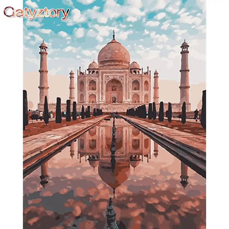 GATYZTORY Frame City Building Landscape Diy Painting By Numbers Kits Acrylic Picture Home Wall Art Decor For Unique Gift Artwork 
GATYZTORY Frame City Building Landscape Diy Painting By Numbers Kits Acrylic Picture Home Wall Art Decor For Unique Gift Artwork