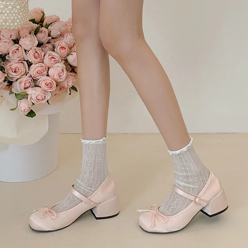 Women's High Heel Shoes Versatile Thick Heel Women's Shoes New Shallow Mouth Round Head French Mary Jane Shoes Platform Heels
Women's High Heel Shoes Versatile Thick Heel Women's Shoes New Shallow Mouth Round Head French Mary Jane Shoes Platform Heels