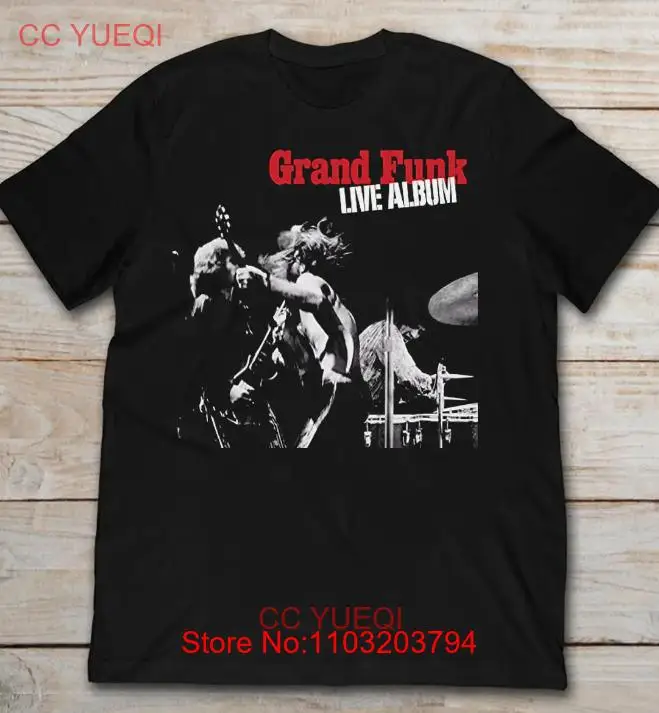 Grand Funk железная дорога живая Мужская футболка все размеры для Дня независимости