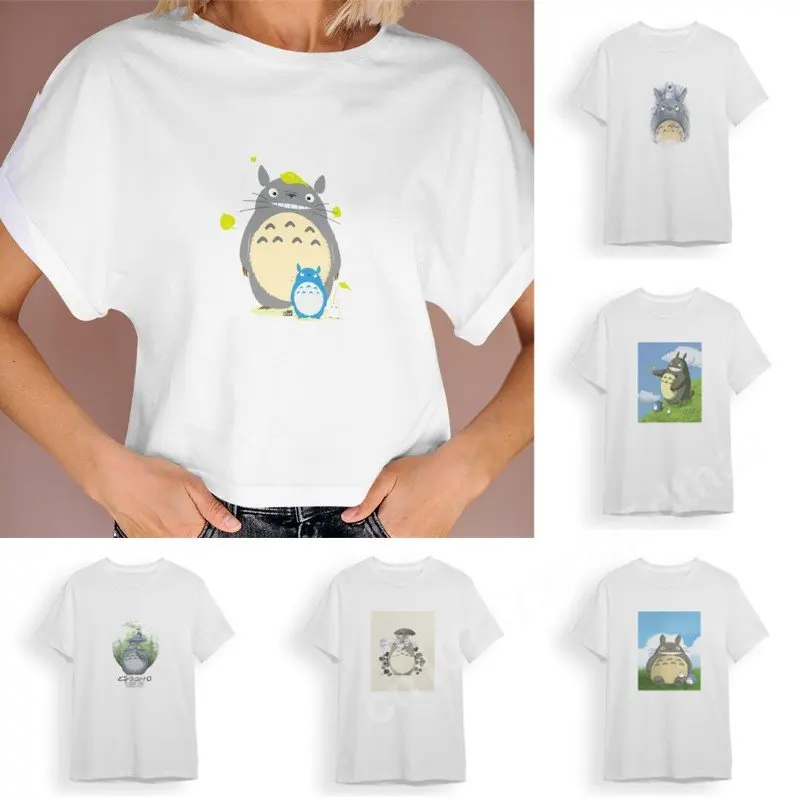 Studio Ghibli Lady Short Sleeve T-shirts Women Clothing Summer Totoro Graphic T Shirt Casual Tshirt Tees Y2k Tops Kawaii Clothes
Studio Ghibli Lady Short Sleeve T-shirts Women Clothing Summer Totoro Graphic T Shirt Casual Tshirt Tees Y2k Tops Kawaii Clothes