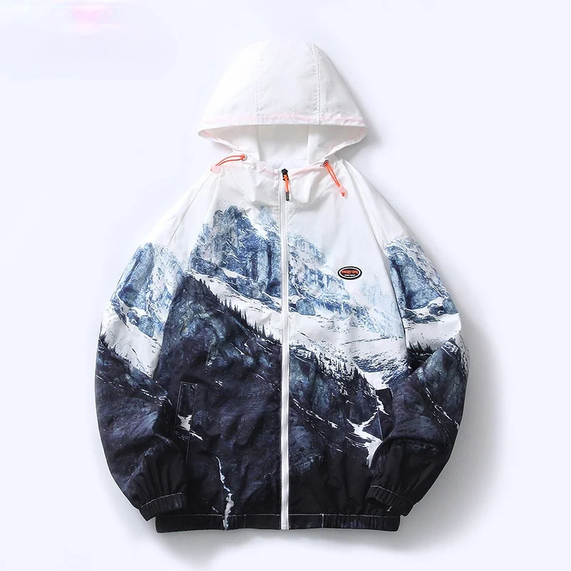 Chaquetas Con Capucha De Hip Hop Para Hombre, Rompevientos Con Estampado De Montaña De Nieve, Chaqueta Informal Holgada, Abrigos
Chaquetas Con Capucha De Hip Hop Para Hombre, Rompevientos Con Estampado De Montaña De Nieve, Chaqueta Informal Holgada, Abrigos