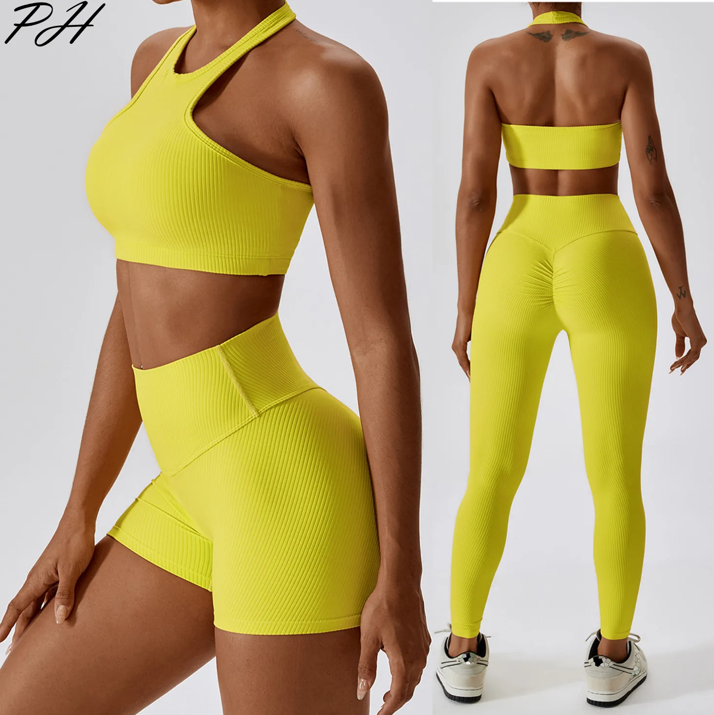 Women Yoga Sportswear Summer Quick Dry Tight Fitness Sets Pilates Running Suit Sexy Lift Hips Beauty Back Sport Suit 2023
Women Yoga Sportswear Summer Quick Dry Tight Fitness Sets Pilates Running Suit Sexy Lift Hips Beauty Back Sport Suit 2023