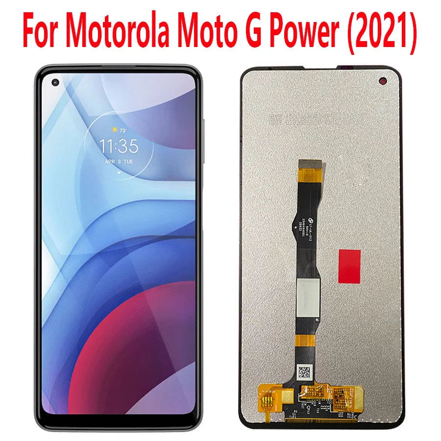 ЖК-дисплей 6,6 "для Motorola Moto G Power (2021), сенсорный экран, дигитайзер, для сборки, замена для Moto G Power 2021, оригинал
ЖК-дисплей 6,6 "для Motorola Moto G Power (2021), сенсорный экран, дигитайзер, для сборки, замена для Moto G Power 2021, оригинал