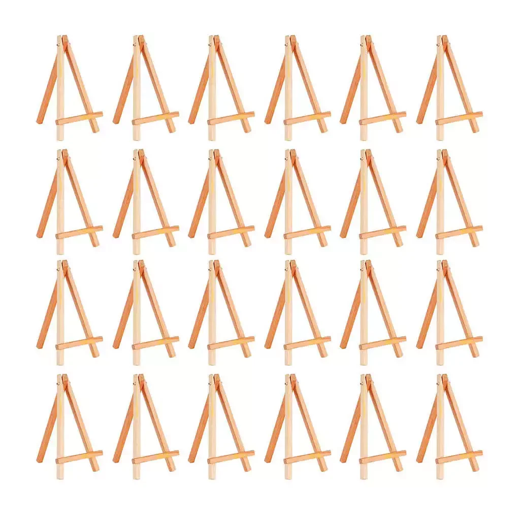 24 Pack Mini Wood Display Easel Wood Easels Set For Paintings Craft Small Acrylics Oil Projects
24 Pack Mini Wood Display Easel Wood Easels Set For Paintings Craft Small Acrylics Oil Projects