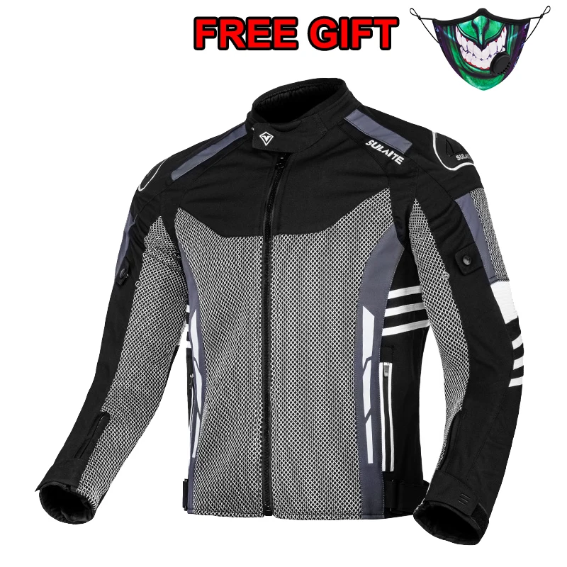Summer Motorcycle Rider Jacket Moto+Protector Motorcycle Pants Moto Suit Touring Clothing Protective Gear Set
Summer Motorcycle Rider Jacket Moto+Protector Motorcycle Pants Moto Suit Touring Clothing Protective Gear Set