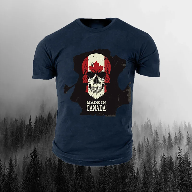 Men's T-Shirts Horror Skull USA France Canada Flag Print Men's Women's T-Shirts Cozy Crew Neck Shirts Male Blouses Oversized Top
Men's T-Shirts Horror Skull USA France Canada Flag Print Men's Women's T-Shirts Cozy Crew Neck Shirts Male Blouses Oversized Top