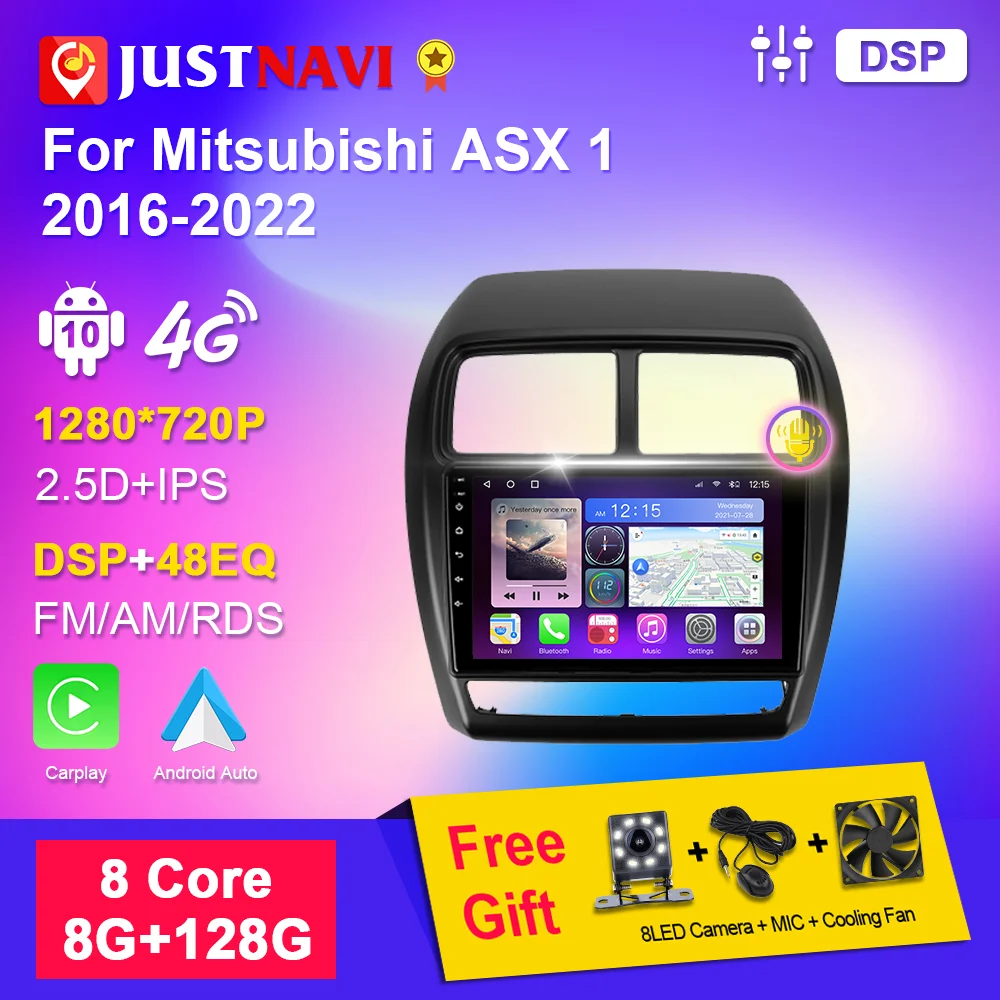Автомагнитола JUSTNAVI для Mitsubishi ASX 1 2016-2022, автомобильное радио, мультимедийный видеоплеер, навигация GPS, Android 10, 2din, 2 din, DVD
Автомагнитола JUSTNAVI для Mitsubishi ASX 1 2016-2022, автомобильное радио, мультимедийный видеоплеер, навигация GPS, Android 10, 2din, 2 din, DVD