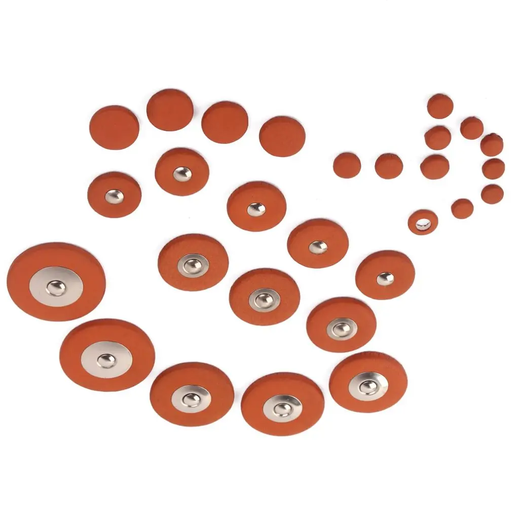 Set of 28 Soprano Saxophone Hole Mats Cushions for Beginners Reusable Repair Kit Musicians Students Accessories
Set of 28 Soprano Saxophone Hole Mats Cushions for Beginners Reusable Repair Kit Musicians Students Accessories