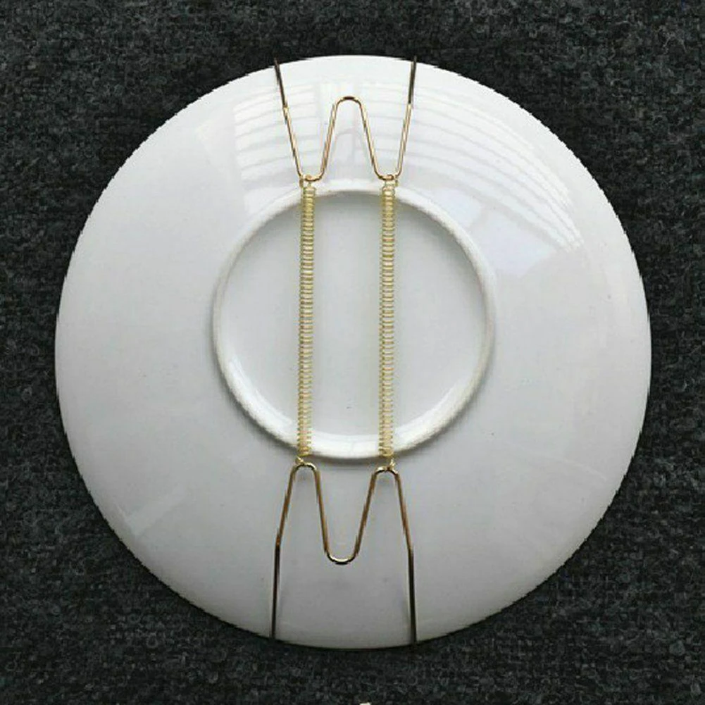 5 Sizes Wall Display Plate Dish Hangers Holder W Type Invisible Spring Hanging Hook Plates Home Kitchen Decor
5 Sizes Wall Display Plate Dish Hangers Holder W Type Invisible Spring Hanging Hook Plates Home Kitchen Decor