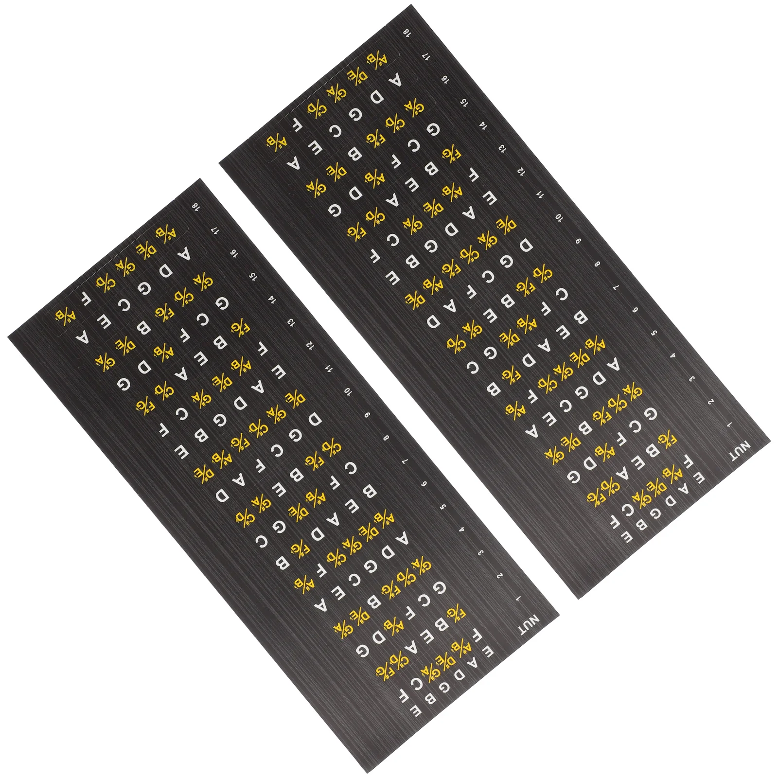 2 Sheets Guitar Scales Sticker Fretboard Stickers Decoraciones Para Baños Decorative
2 Sheets Guitar Scales Sticker Fretboard Stickers Decoraciones Para Baños Decorative