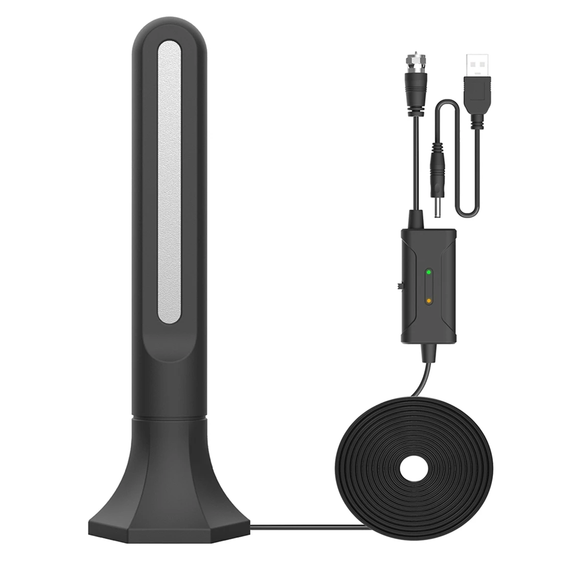 Indoor Outdoor Digital TV Antenna - Amplifier Signal Booster Up to 150 Miles Range Support 4K 1080P Full HD Smart TV
Indoor Outdoor Digital TV Antenna - Amplifier Signal Booster Up to 150 Miles Range Support 4K 1080P Full HD Smart TV