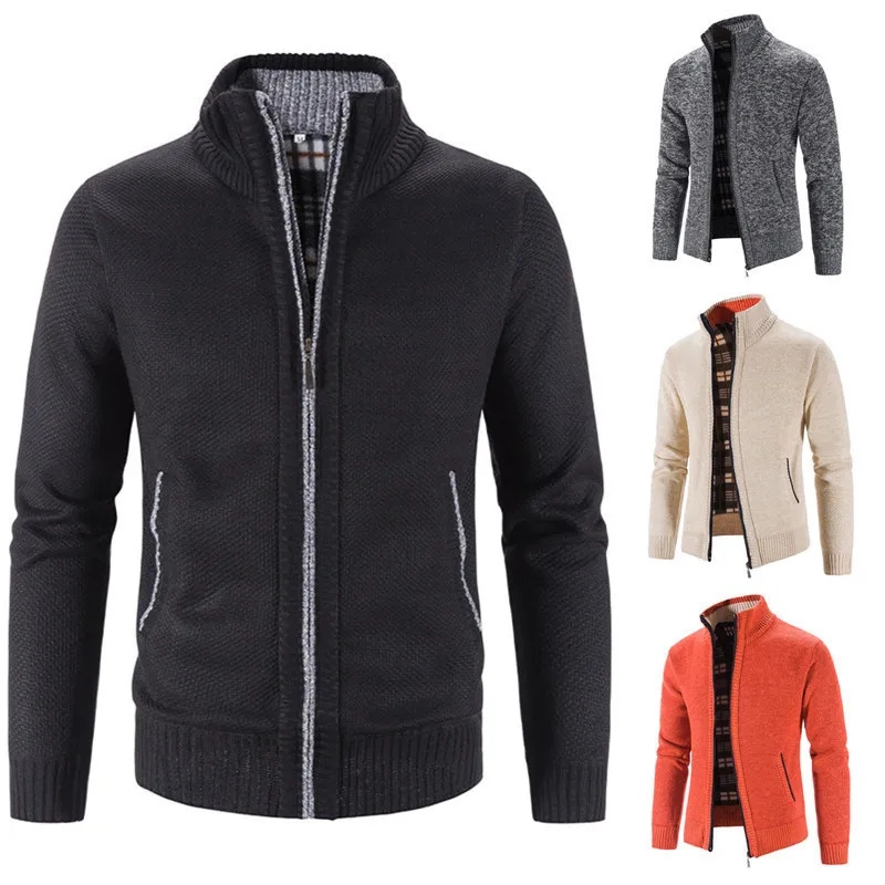 Fall/Winter 2023 men's velvet knitwear trend slim sweater jacket youth cardigan line baseball jacket
Fall/Winter 2023 men's velvet knitwear trend slim sweater jacket youth cardigan line baseball jacket