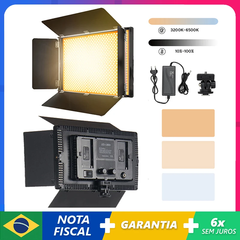 U600 LED Photo Studio Light for Tiktok Youbute Game Live Video Lighting 40W/50W Portable Video Recording Photography Panel Lamp
U600 LED Photo Studio Light for Tiktok Youbute Game Live Video Lighting 40W/50W Portable Video Recording Photography Panel Lamp