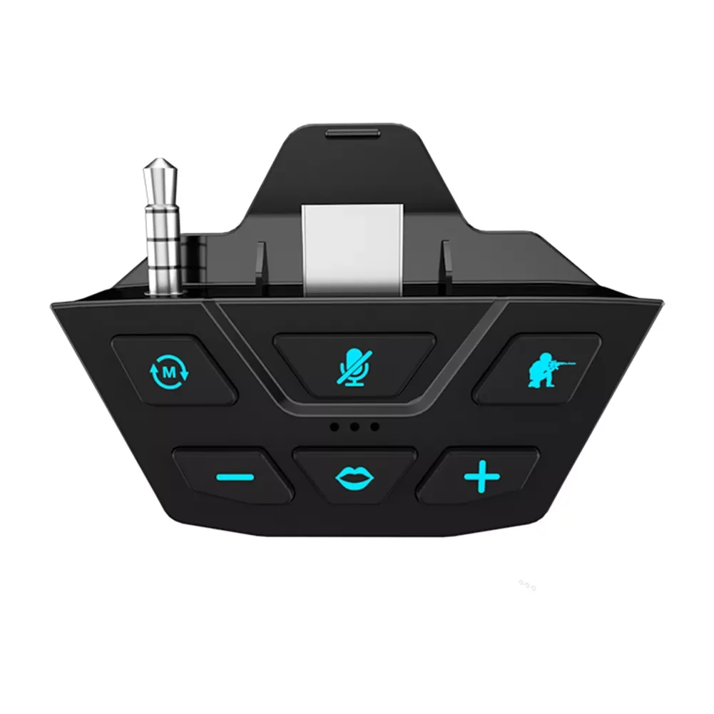 Xbox Game Controller Sound Enhancer for Xbox Series X/Xbox One Gamepad Headset Adapter with 3.5mm Audio Plug Converter Accessory
Xbox Game Controller Sound Enhancer for Xbox Series X/Xbox One Gamepad Headset Adapter with 3.5mm Audio Plug Converter Accessory