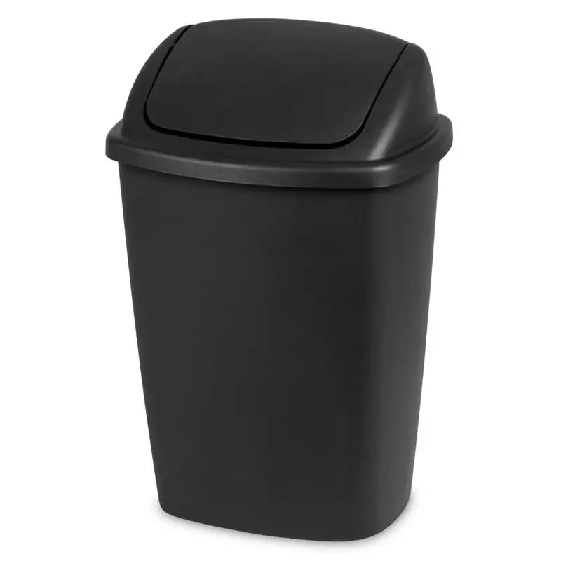 Gallon Trash Can, Plastic Swing Top Office Trash Can, Black мусорное ведро Garbage can Trash can bedroom Automatic
Gallon Trash Can, Plastic Swing Top Office Trash Can, Black мусорное ведро Garbage can Trash can bedroom Automatic