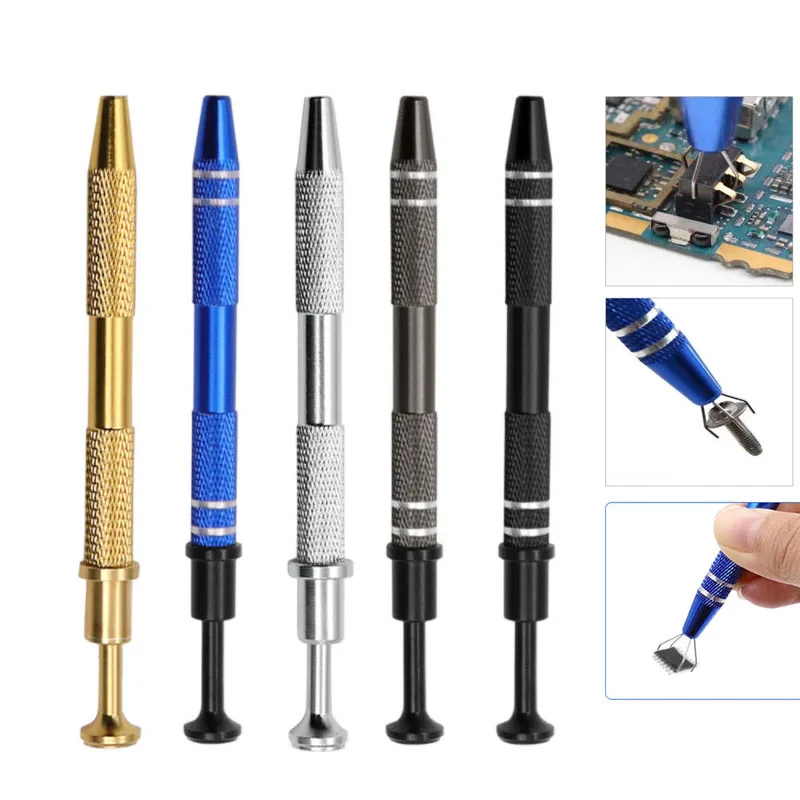 Metal Grabber Repair Hand Tool IC Chip Extractor Electronic Component Parts Gripper Catcher Screw Picker Tweezers Pick Up Tools
Metal Grabber Repair Hand Tool IC Chip Extractor Electronic Component Parts Gripper Catcher Screw Picker Tweezers Pick Up Tools