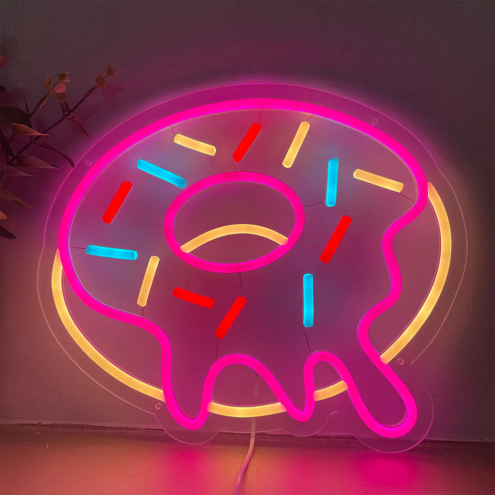 Custom Food Neon Sign Sweet Donuts Sign Coffee Bar Sign Pink Led Light Dessert Shop Decor Donut Neon Art Donut Birthday Party
Custom Food Neon Sign Sweet Donuts Sign Coffee Bar Sign Pink Led Light Dessert Shop Decor Donut Neon Art Donut Birthday Party