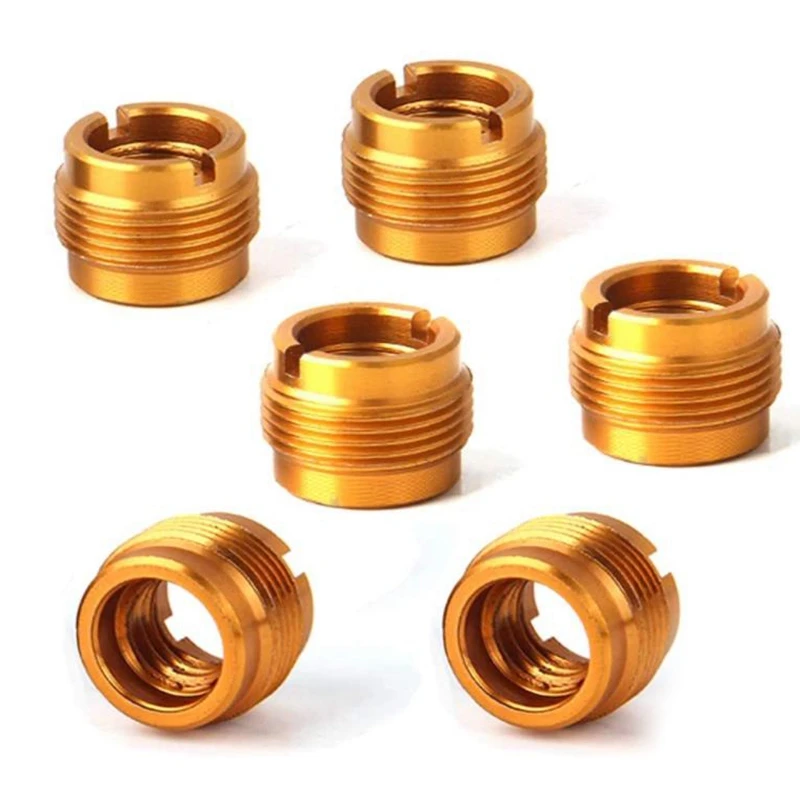 6 Pieces Female Threaded Nut Screw Adapters Microphone Clip Holder Nut Adapters for Mic Micphone Stand
6 Pieces Female Threaded Nut Screw Adapters Microphone Clip Holder Nut Adapters for Mic Micphone Stand