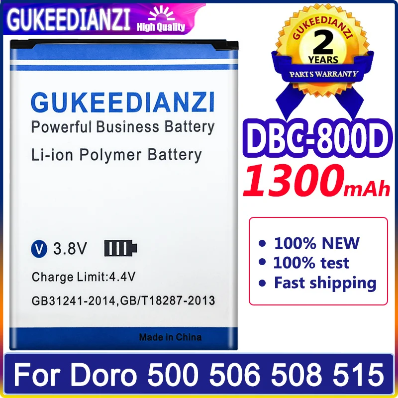 

Аккумуляторная батарея 1300 мАч для сотового телефона Doro 500 506 508 509 510 515 6520, гарантия качества на один год