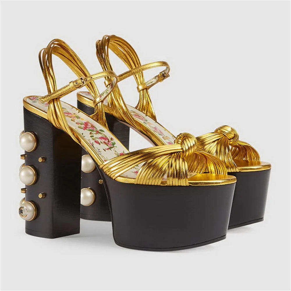 2023 Summer New Fashion Women's High Chunky Platform Peep Toe Thin Band Assembly Sandals Catwalk shows Metallic Pearl
2023 Summer New Fashion Women's High Chunky Platform Peep Toe Thin Band Assembly Sandals Catwalk shows Metallic Pearl