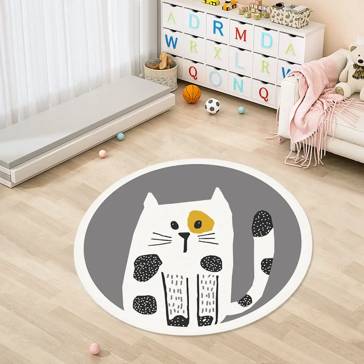Round Cartoon Carpet Living Room Sofa Carpet Bedroom Rug Baby Room Decorative Floor Rug Pet Carpet outdoor carpet Yoga Mat
Round Cartoon Carpet Living Room Sofa Carpet Bedroom Rug Baby Room Decorative Floor Rug Pet Carpet outdoor carpet Yoga Mat