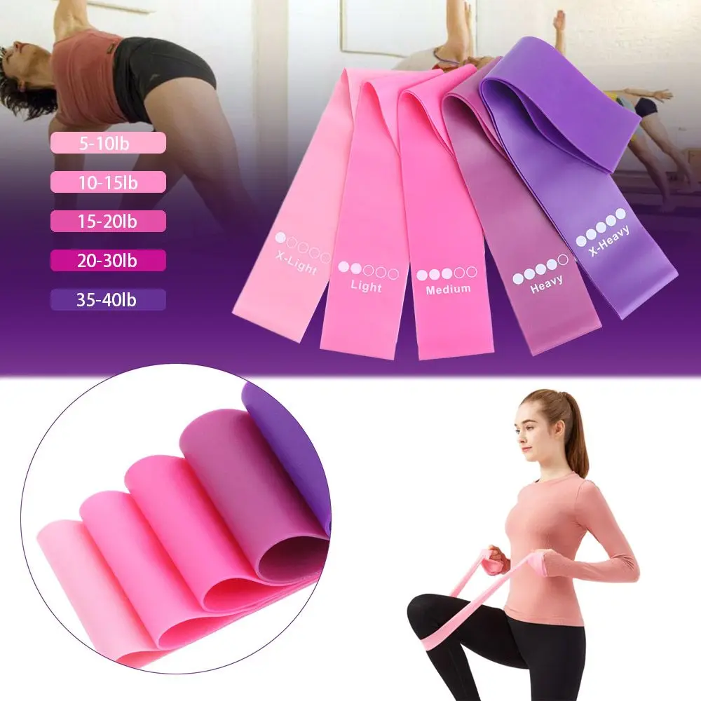 Portable Fitness Workout Equipment Rubber Resistance Bands Yoga Gym Elastic Gum Strength Pilates Women Weight Sports
Portable Fitness Workout Equipment Rubber Resistance Bands Yoga Gym Elastic Gum Strength Pilates Women Weight Sports