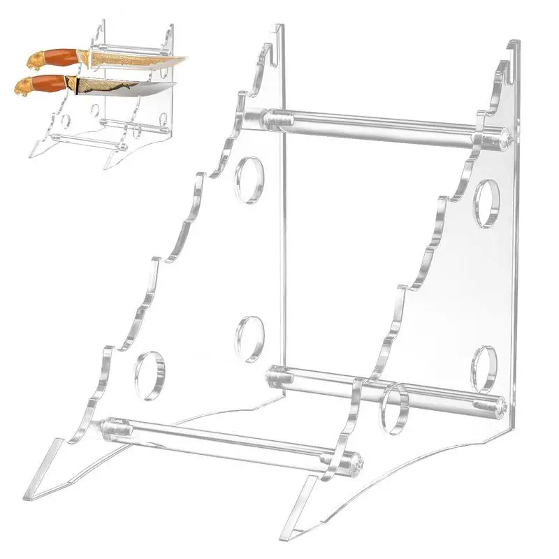 Knives Display Stand Clear Acrylic Knives New Design Display Rack Collectible Folding Pocket Knives Holder Kitchen Accessories 
Knives Display Stand Clear Acrylic Knives New Design Display Rack Collectible Folding Pocket Knives Holder Kitchen Accessories
