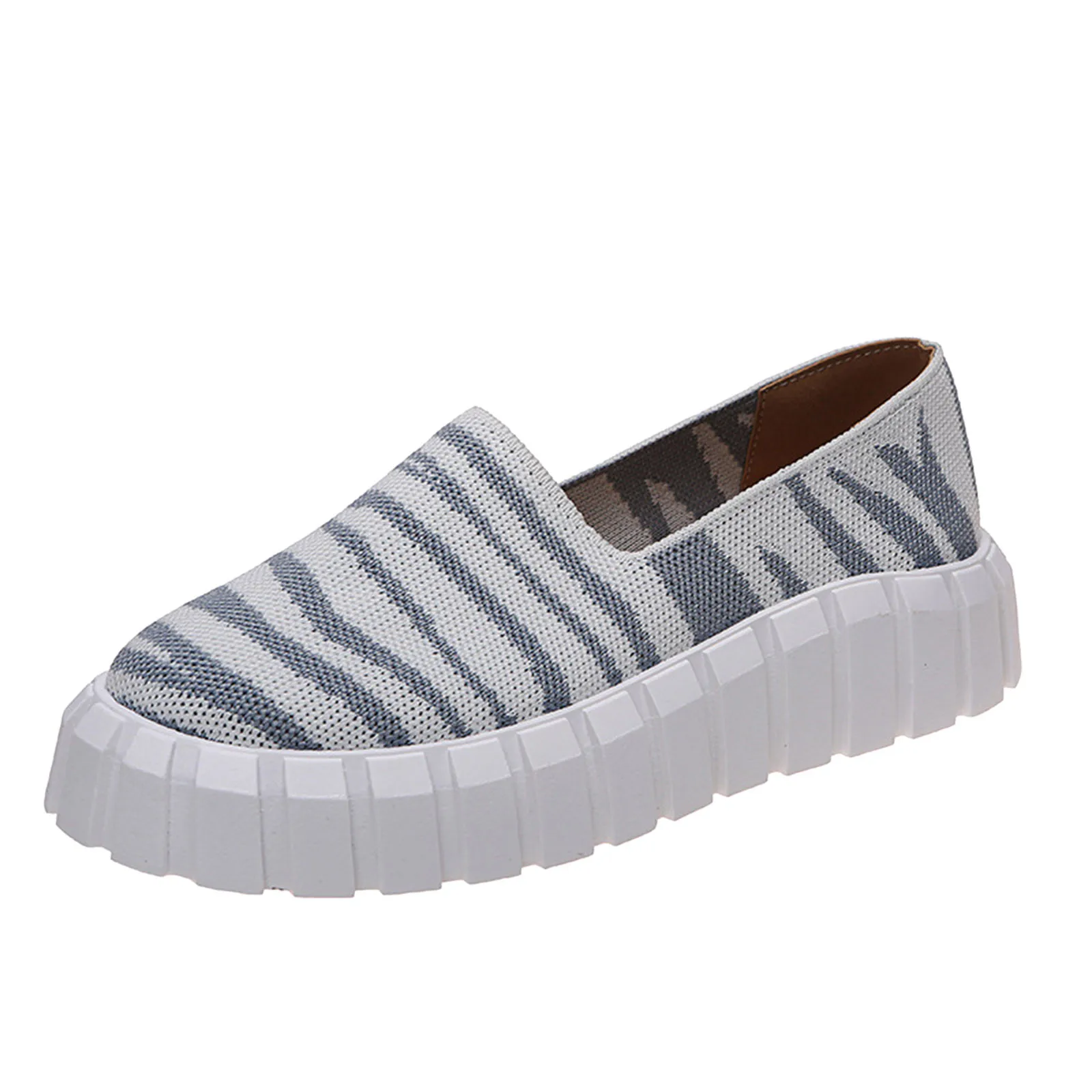 Sleeve Flying Toe Knitted Women's Fashion Striped Shoes Round Breathable Platform Women's sneakers Sports shoes for women
Sleeve Flying Toe Knitted Women's Fashion Striped Shoes Round Breathable Platform Women's sneakers Sports shoes for women