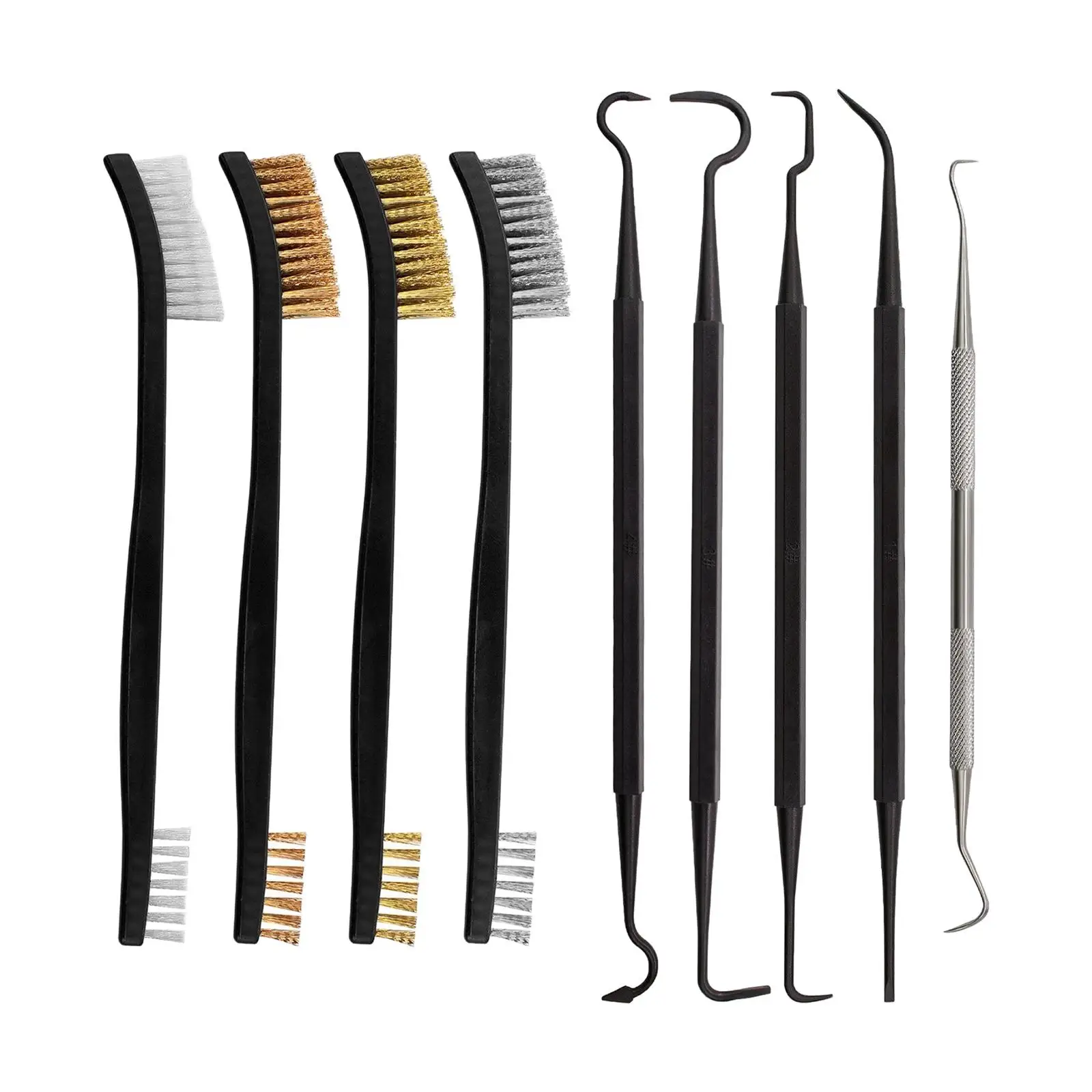 Car Detailing Cleaning Tool Hooks and Brush Set Double Ended Maintenance Tool Set Multipurpose for Interior Exterior Homes
Car Detailing Cleaning Tool Hooks and Brush Set Double Ended Maintenance Tool Set Multipurpose for Interior Exterior Homes