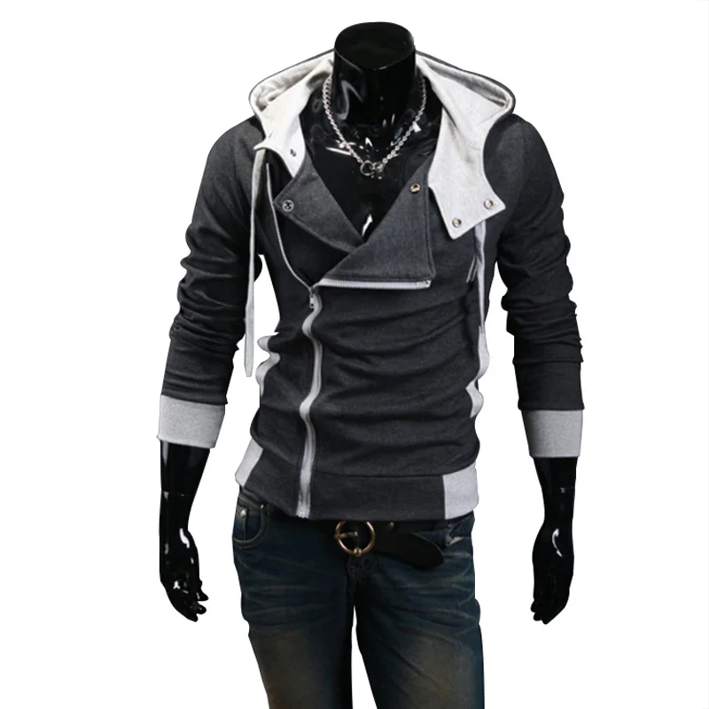 Casual Man Hoodie Sweatshirt 2023 Slim Male Zipper Streetwear Cardigan Hoodies Outerwear Black Sportswear Men Hooded Jacket 
Casual Man Hoodie Sweatshirt 2023 Slim Male Zipper Streetwear Cardigan Hoodies Outerwear Black Sportswear Men Hooded Jacket