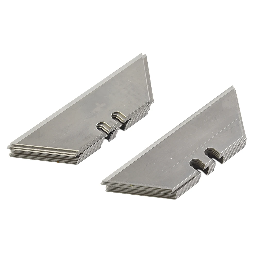 20pcs Trapezoidal Blade Set Replacement Blade Art Craft CutterTool 60# Carbon Steel Multifunction Blades For Home
20pcs Trapezoidal Blade Set Replacement Blade Art Craft CutterTool 60# Carbon Steel Multifunction Blades For Home