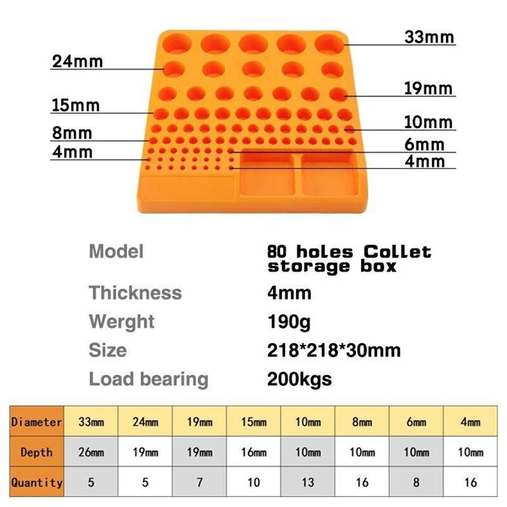 Enhance Your Workshop's 5S Management with this 60 Hole ER2535 Finishing Rack Collet Storage Box for CNC Machines
Enhance Your Workshop's 5S Management with this 60 Hole ER2535 Finishing Rack Collet Storage Box for CNC Machines