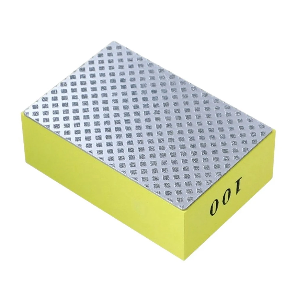 Polishing Block, Diamond Hand Polishing Pad for Sanding Concrete Glass Stone Granite Marble - 100
Polishing Block, Diamond Hand Polishing Pad for Sanding Concrete Glass Stone Granite Marble - 100