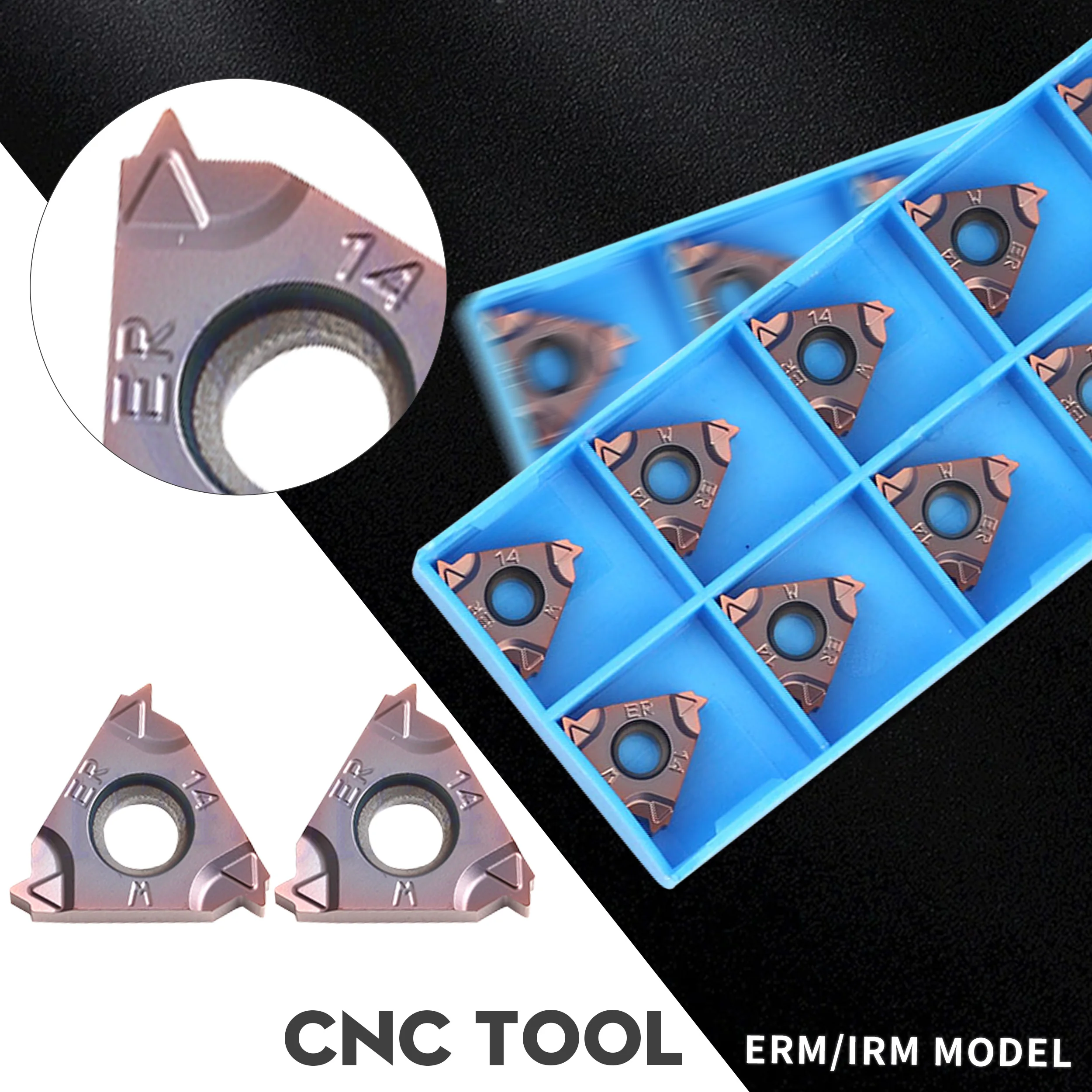 16ERM 11W 16ERM 14W 16IRM 14W 16IRM 11W 16IRM 14W NK9018 CNC lathe turning inserts Thread turning tools Carbide machining blades
16ERM 11W 16ERM 14W 16IRM 14W 16IRM 11W 16IRM 14W NK9018 CNC lathe turning inserts Thread turning tools Carbide machining blades