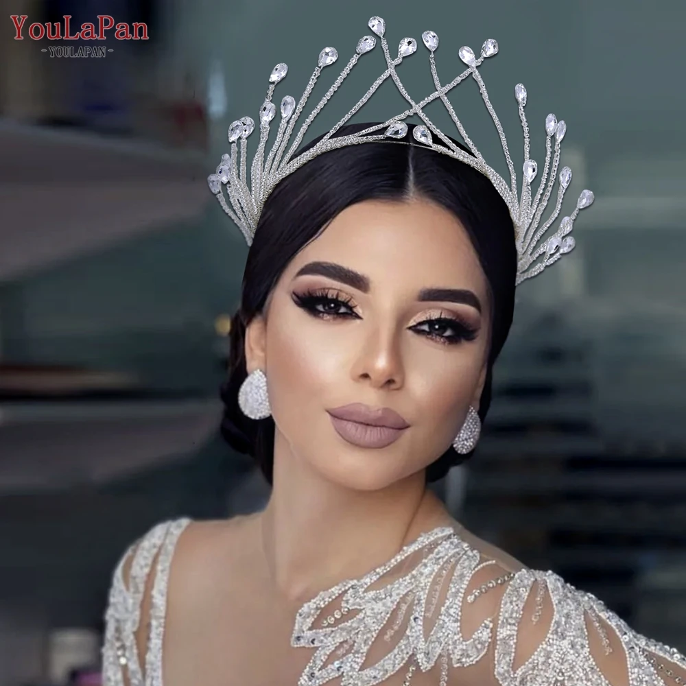 YouLaPan HP497 Bridal Crown Rhinestone Newest Wedding Headband Bride Hairband Hair Accessories Woman Headdresses Queen Tiara
YouLaPan HP497 Bridal Crown Rhinestone Newest Wedding Headband Bride Hairband Hair Accessories Woman Headdresses Queen Tiara