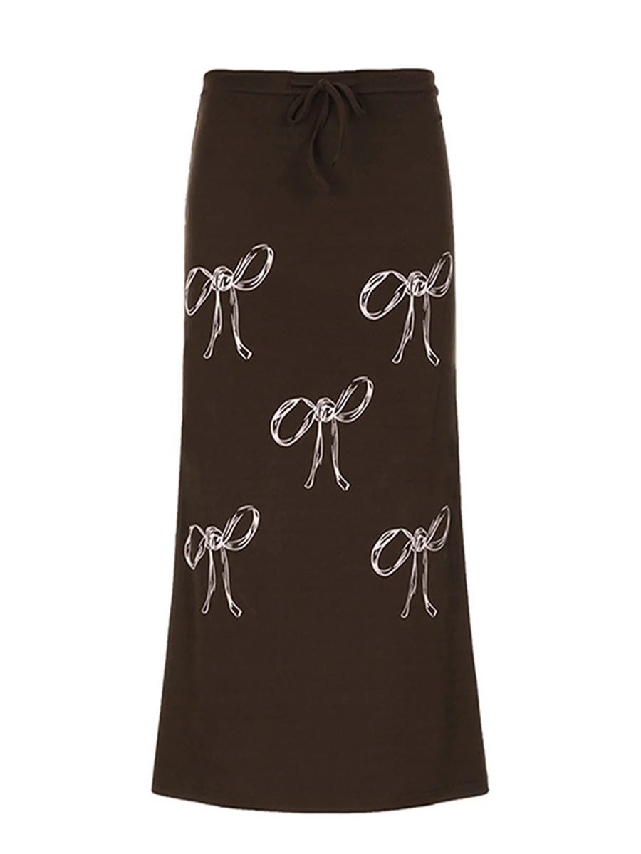 Женская юбка-карандаш средней длины, с высокой талией и цветочным принтом 
Женская юбка-карандаш средней длины, с высокой талией и цветочным принтом