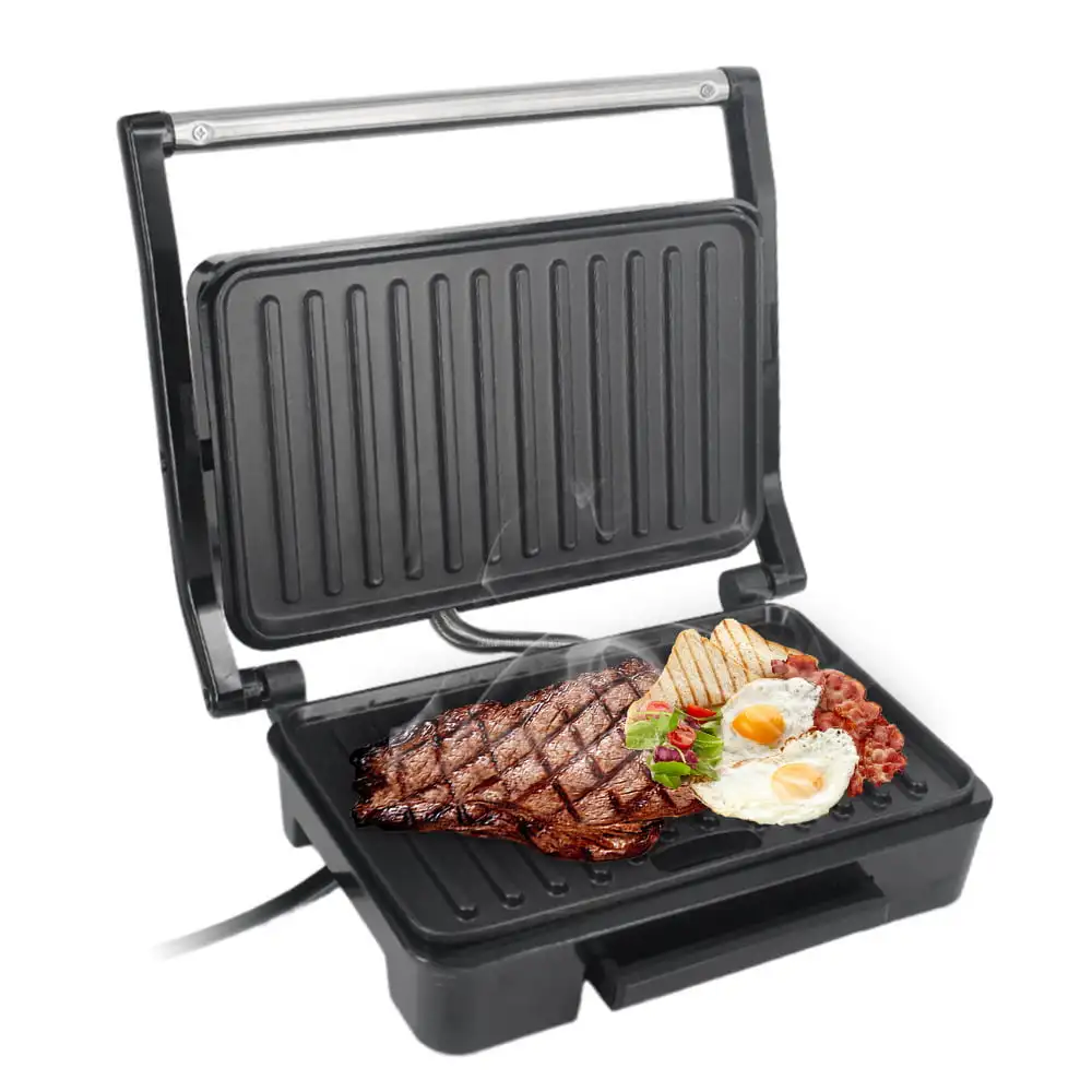 Panini Maker Household Stainless Steel 850W High Power Nonstick Pan Steak Machine Sandwich Machine
Panini Maker Household Stainless Steel 850W High Power Nonstick Pan Steak Machine Sandwich Machine