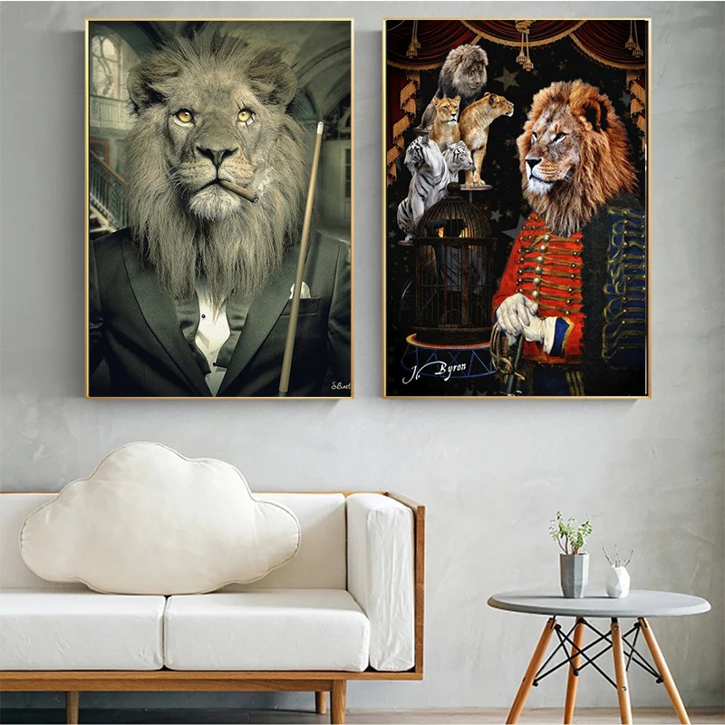 Animal Canvas Painting Lion Billiards In Suits Posters and Prints Wall Art Print Canvas Living Room Home Decoration Gift Cuadros
Animal Canvas Painting Lion Billiards In Suits Posters and Prints Wall Art Print Canvas Living Room Home Decoration Gift Cuadros