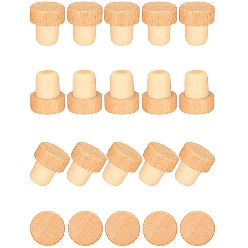 50PCS T Shape Wine Corks Tasting Corks T Shape Wine Corks With Beech Top Wooden Wine Bottle Stopper Stoppers Bottle
50PCS T Shape Wine Corks Tasting Corks T Shape Wine Corks With Beech Top Wooden Wine Bottle Stopper Stoppers Bottle