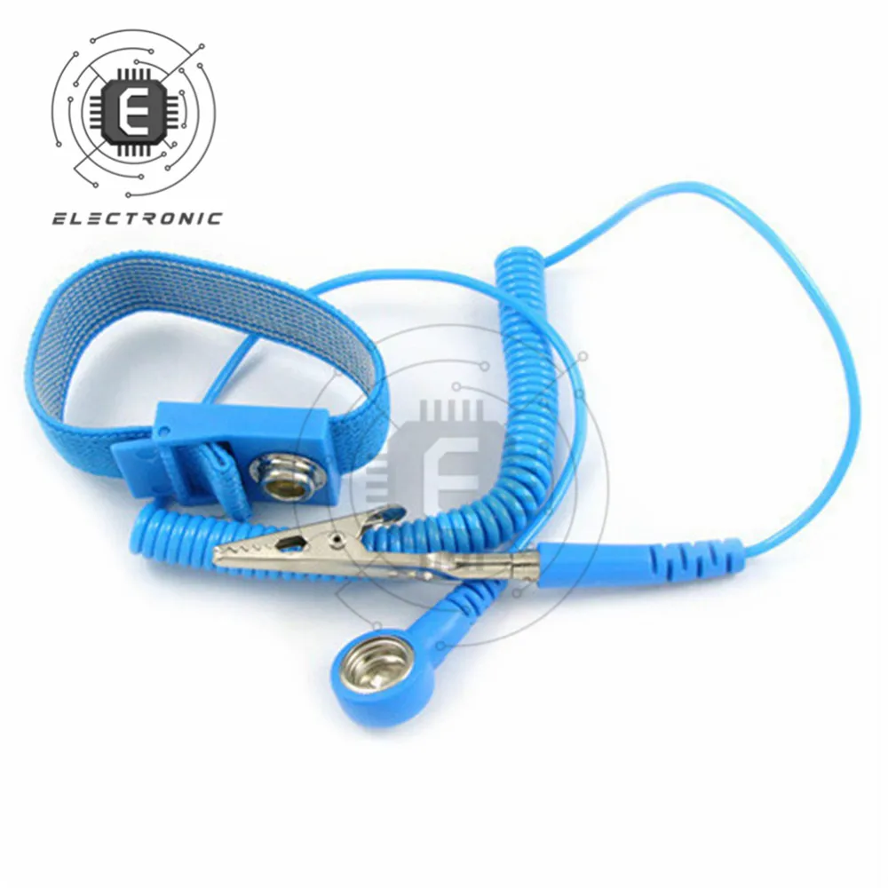 Антистатический браслет электростатический Регулируемый разрядный кабель на запястье
Антистатический браслет электростатический Регулируемый разрядный кабель на запястье