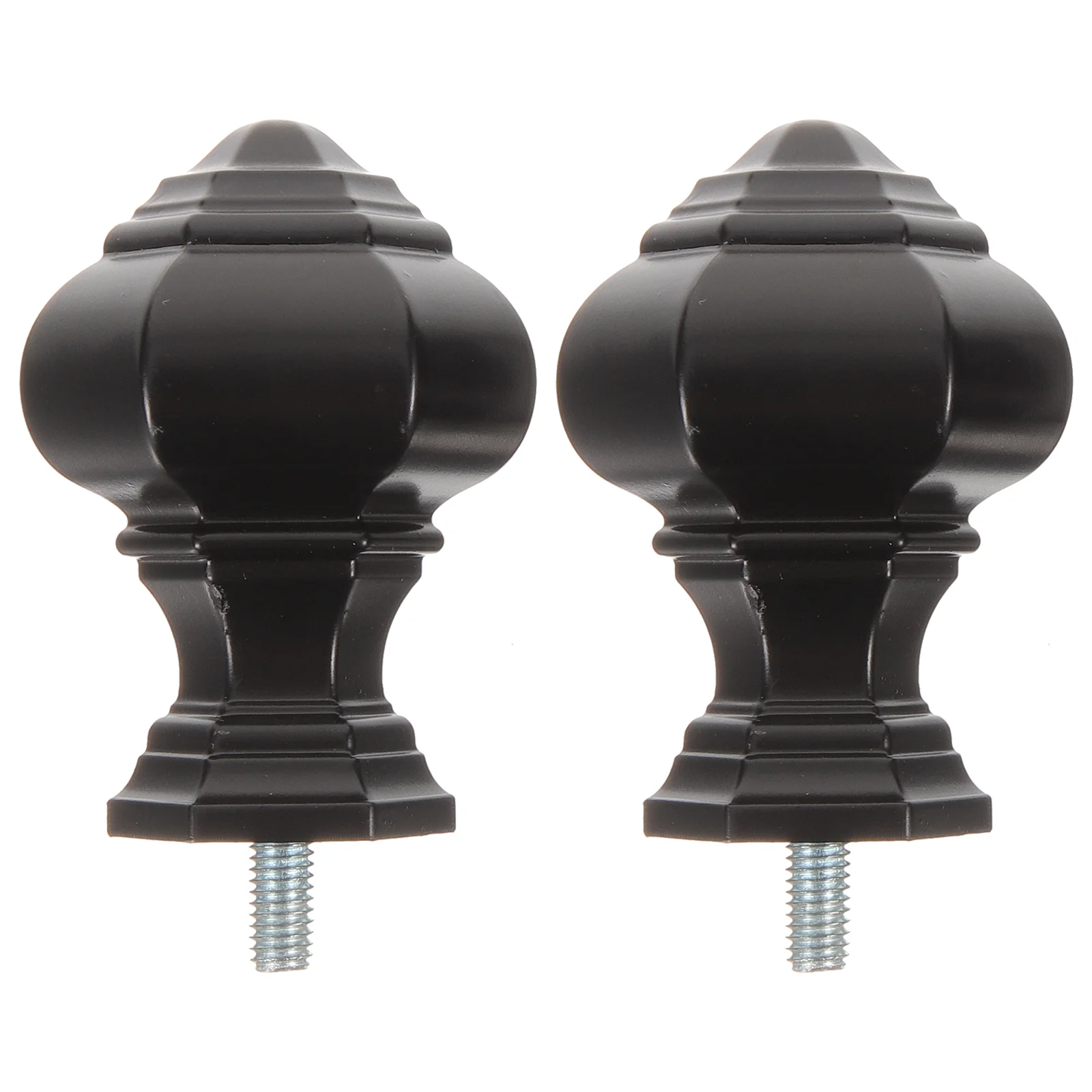 2 Pcs Plastic Finials Matte Curtain Rod Decor End Cap Modern Rods Caps Abs Only Curtains
2 Pcs Plastic Finials Matte Curtain Rod Decor End Cap Modern Rods Caps Abs Only Curtains