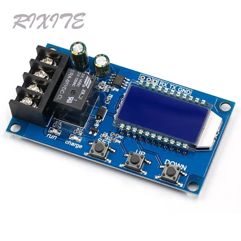 6-60v 10A Lithium Battery Charge Control Module Controller Protection Board with Overcharge Protection Switch XY-L10A
6-60v 10A Lithium Battery Charge Control Module Controller Protection Board with Overcharge Protection Switch XY-L10A