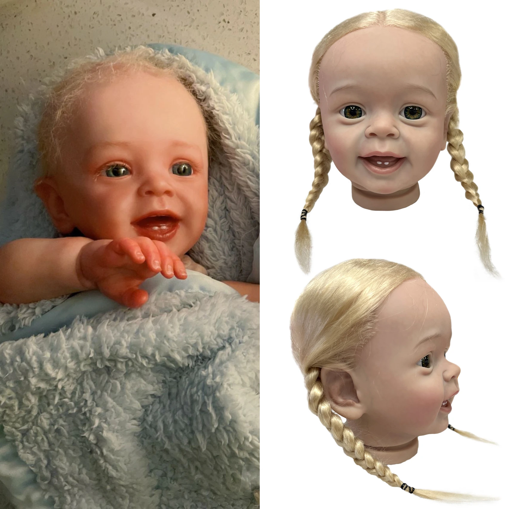 Saskia 22 Inch Yannick Bebe Reborn Doll Kits Reborn Baby Doll Realistic Handmade Soft Vinyl Toys for Girl Lifelike Baby Girl
Saskia 22 Inch Yannick Bebe Reborn Doll Kits Reborn Baby Doll Realistic Handmade Soft Vinyl Toys for Girl Lifelike Baby Girl