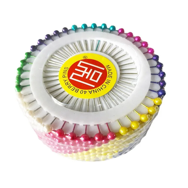 40pcs/set 38cm Colorful Round Pearl Head Needles Stitch Straight Push Sewing Pins for Diy Crochet Sewing Tools Positioning Pin
40pcs/set 38cm Colorful Round Pearl Head Needles Stitch Straight Push Sewing Pins for Diy Crochet Sewing Tools Positioning Pin