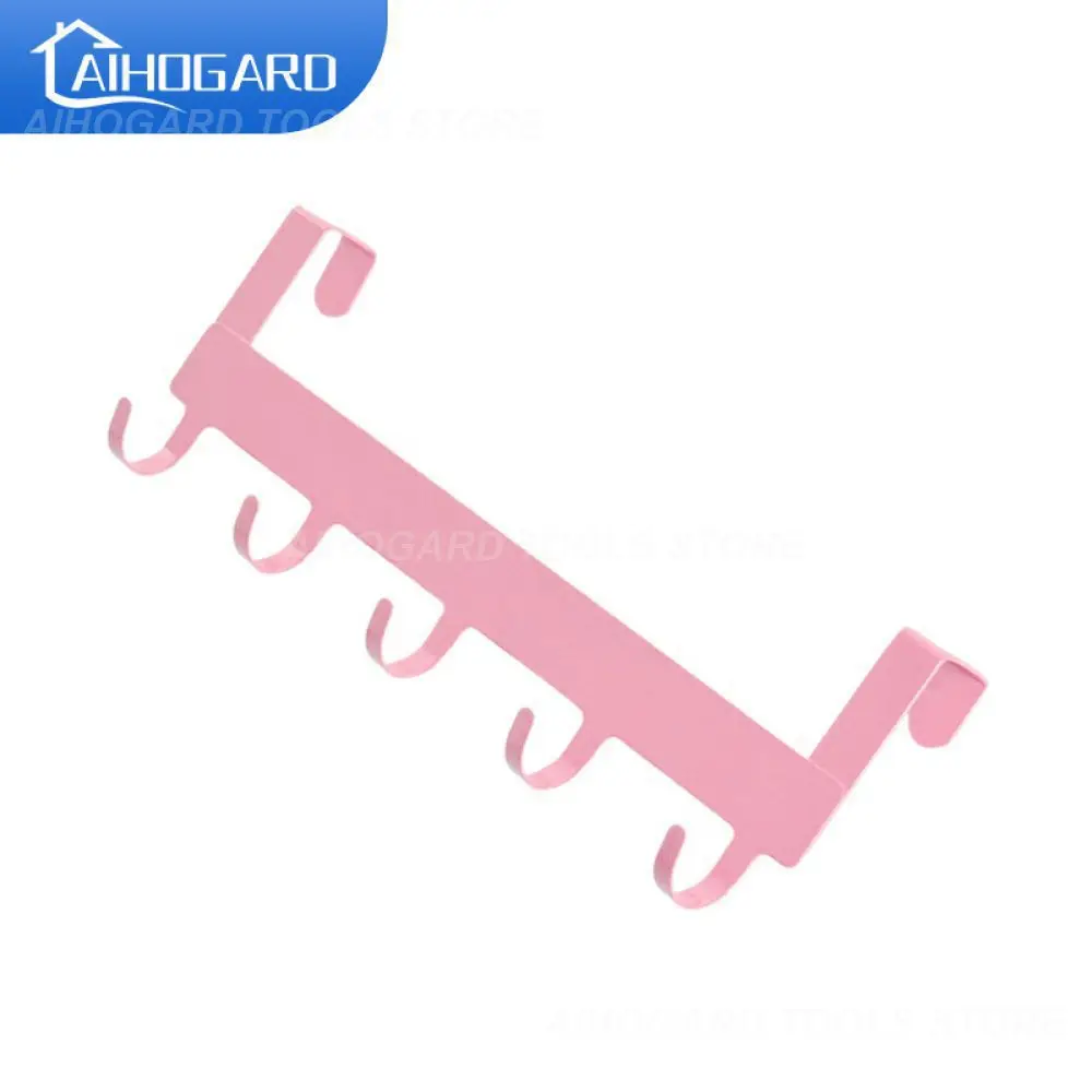 5 Hooks Over Door Hook Punch-free Avoid Scratching Clothes Key Holder Home Bathroom Organizer Rack Five-link Hooks Multipurpose
5 Hooks Over Door Hook Punch-free Avoid Scratching Clothes Key Holder Home Bathroom Organizer Rack Five-link Hooks Multipurpose