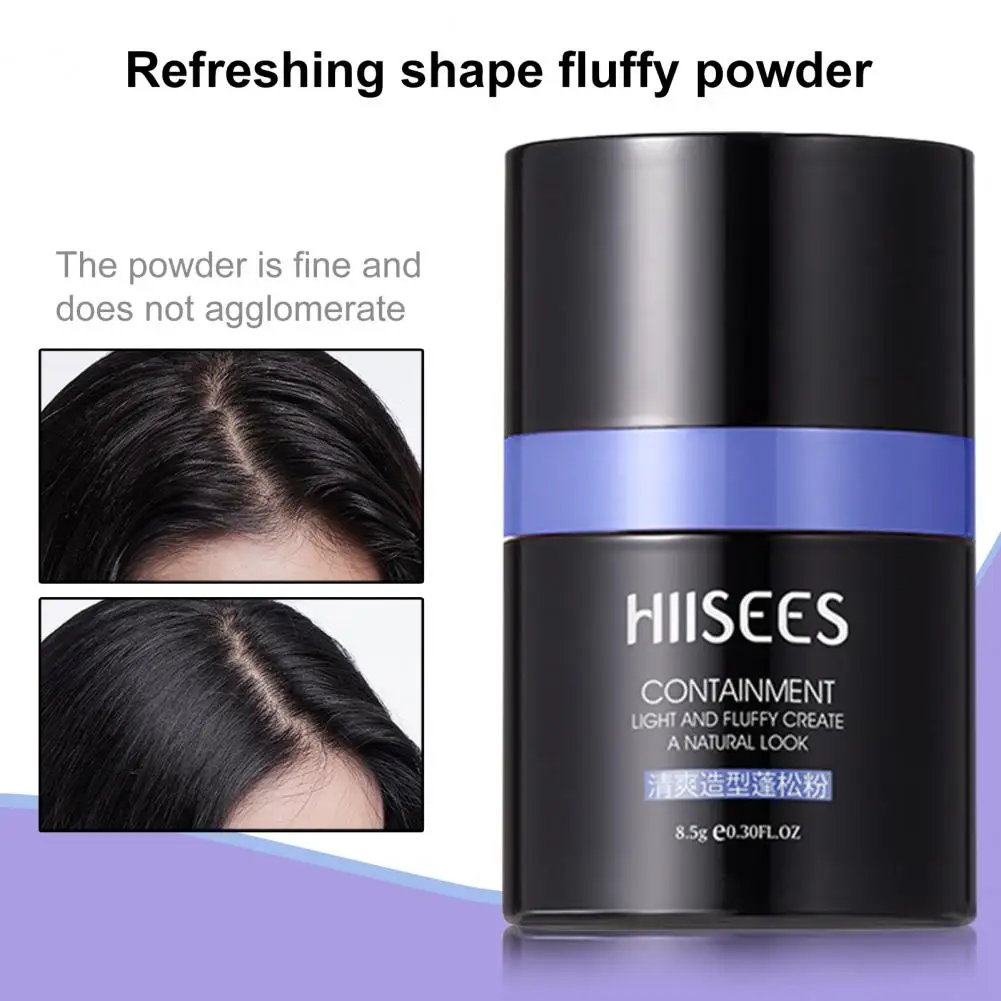 

8.5g/Bottle Hair Powder Non-greasy Natural Fine Texture Hair Refreshing Shape Fluffy Powder for Unisex