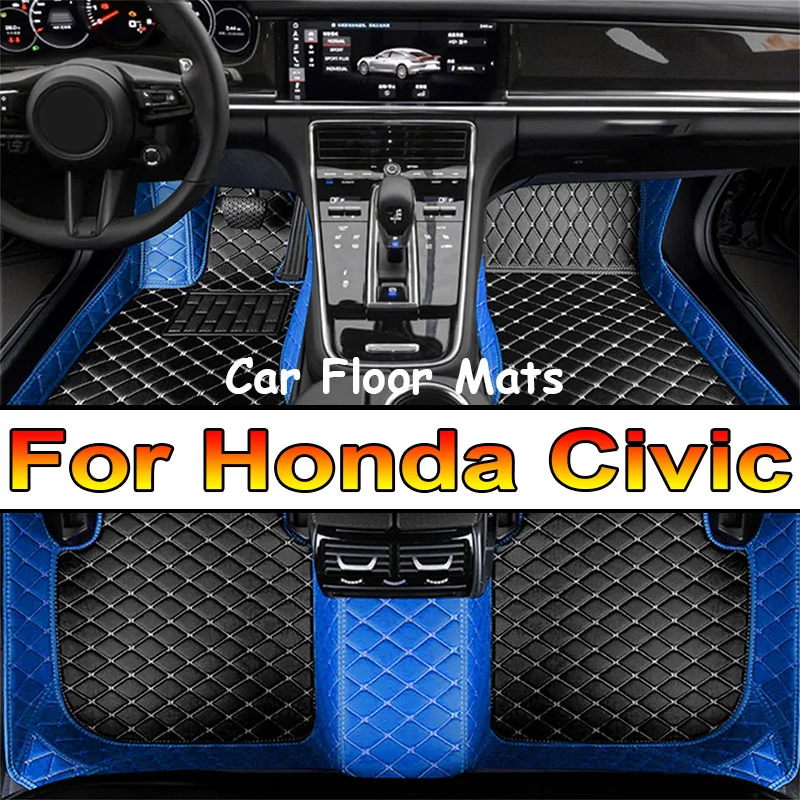 Автомобильные коврики для Honda Civic 6 Ferio EJ EK EM Sedan 1999 2000 роскошные автомобильные